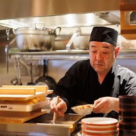 熟練料理長の旨い料理が自慢です。