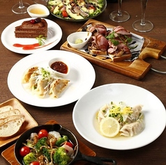 府中餃子バル あわ屋のコース写真