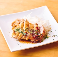 鶏モモ肉ステーキパリパリ焼き