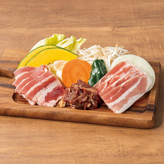 ミックスジンギスカン盛合せ