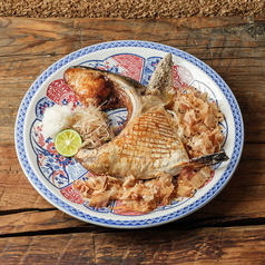 炉端で焼いた 本日の焼き魚