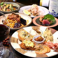 お酒好きな方にはたまらない、充実した料理ラインナップ