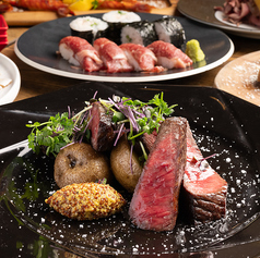 彩美牛のグリル