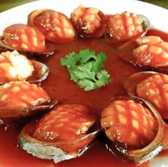 活アワビ姿蒸し醤油旨煮(3コ入り)