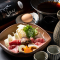 料理メニュー写真 ◆牛すき焼き鍋◆