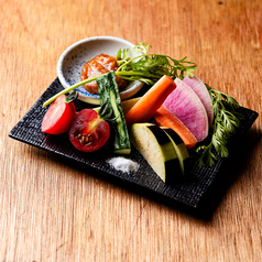 生野菜のMISOディップ