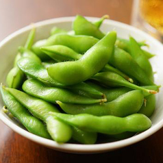 天然塩ゆで枝豆