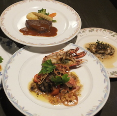 レストラン ブルーテのコース写真