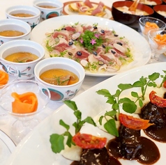 Fermata レストランフェルマータ ホテルベルエア仙台のコース写真