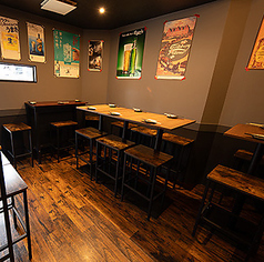 【テーブル】居酒屋デートにぴったりな2名様席もご用意しております◎ちょっと飲みたい普段のデートに是非ご利用ください！