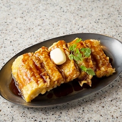 とうもろこしの唐揚げ 王道バター醤油