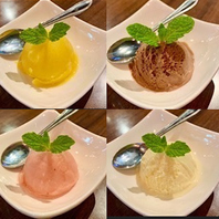 夏の暑さを吹き飛ばす！ひんやりアイスもございます♪