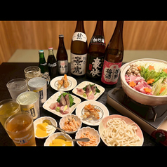 酒菜のコース写真