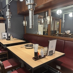 人数に合わせてお席をご用意！