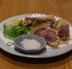 牛タンのたたき/厚切り牛タンの天ぷら