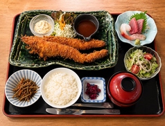 有頭大海老フライ御膳