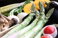 地元北九州で獲れた新鮮な野菜