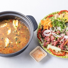 ミックス鍋./鶏肉鍋.