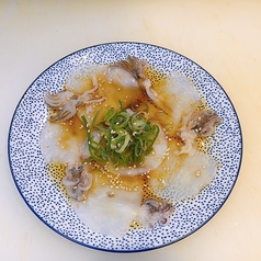 ヤリイカ塩ゴマ油