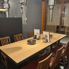 テーブル席です！最大10名様まで可。