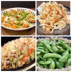 大阪名物から定番の居酒屋料理まで幅広くご用意。気軽に楽しめる逸品が揃う充実のラインナップです！