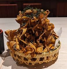 クセになるゴボウのから揚げ