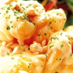 大ぶりなエビをたっぷりのオリジナルマヨネーズで包み込みました♪