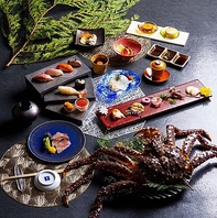 北の恵みを一貫に。北海道の味を存分に楽しめるます。