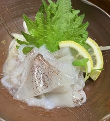 べいかの酢味噌和え