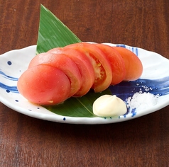 冷やし塩トマト
