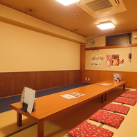 シーンに合わせたお席もご用意できます。