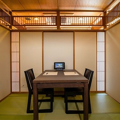 個室は2名から大人数まで対応しており、プライベート感を大切にした空間です。友達や大切な人と共に、心に残るひとときをお楽しみいただけます。和の雰囲気で、特別な時間をお過ごしください。