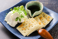 二つの味のチーズ豆富