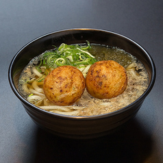 タコ焼きかすうどん