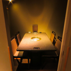 デートや記念日に最適な個室をご用意。特別な一日を演出。