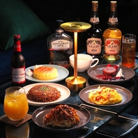 ドリンクやシーシャだけじゃない！フードメニューも充実