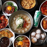 本格韓国料理も多数ご用意！！