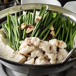 【博多名物 】にこだわりたいときはもつ鍋コースがオススメ。和牛使用！プリプリモツが美味しい！