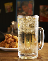 通常価格＋392円でメガジョッキ♪