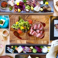 華やかな夜！ローストビーフと創作コースで贅沢な宴会を