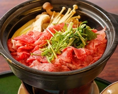 和牛のすき焼き