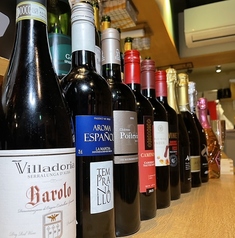 【WINE】種類豊富なラインナップ