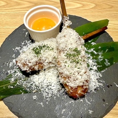 花歩特製 つくねの串焼き たっぷりパルメジャーノチーズ 2本