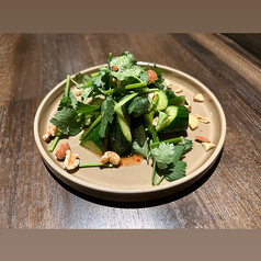 パクチーきゅうり