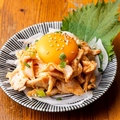 料理メニュー写真&nbsp;鶏ユッケ