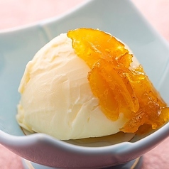 バニラアイス～柚子ジャム添え～