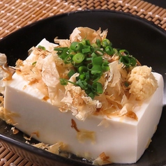 ひややっこ/ Chilled Tofu with Condiments