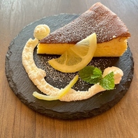 午後のティータイムに♪こだわりのスイーツも目白押し！