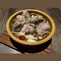 砂肝のアヒージョ