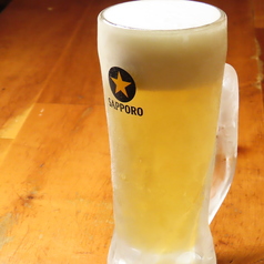 料理とともに、お好きな一杯をお楽しみください◎